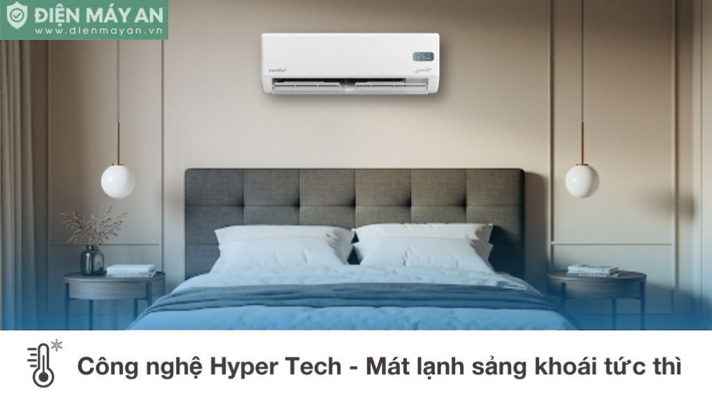 Điều hoà Comfee Inverter 18000 BTU 1 chiều CFS-18VGPF